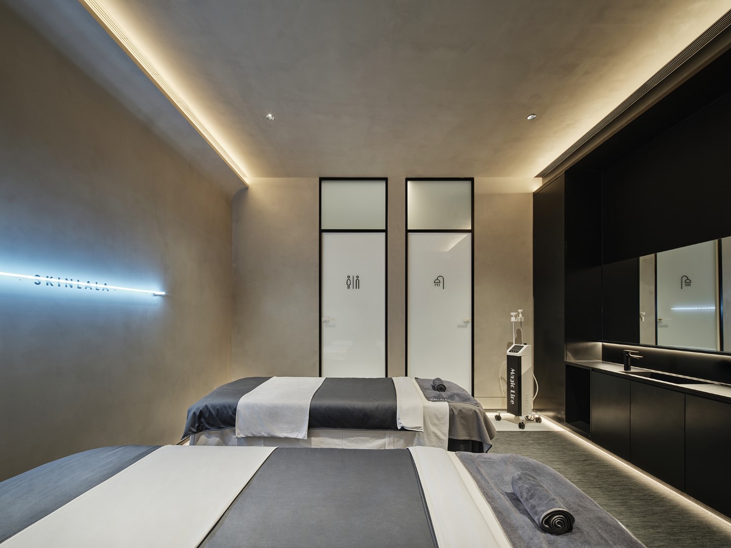 SKINLALA Beauty Spa Flagship Store by ISENSE Design in Beijing, China SKINLALA Beauty Spa Flagship Store by ISENSE Design in Beijing, China