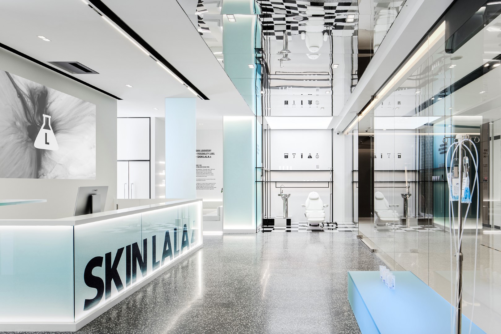 SKINLALA Beauty Spa Flagship Store by ISENSE Design in Beijing, China SKINLALA Beauty Spa Flagship Store by ISENSE Design in Beijing, China