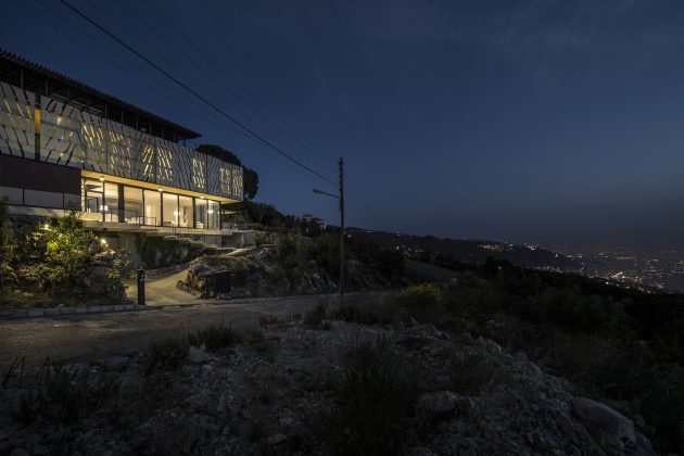 Tahan Villa by Blankpage Architects in Kfour, Lebanon