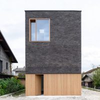 The Double Brick House by Arhitektura in Ljubljana, Slovenia