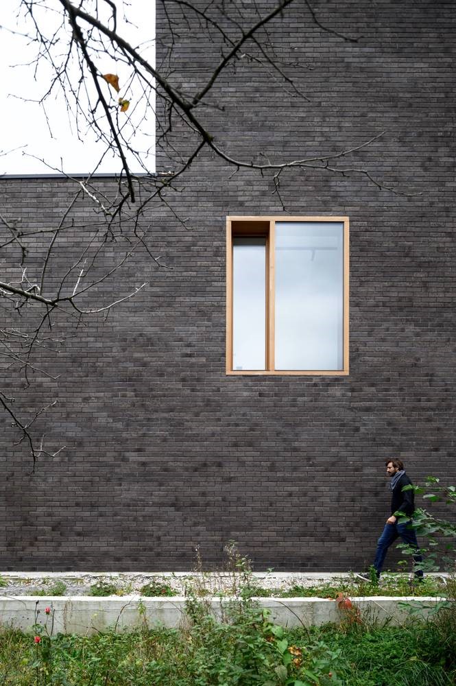 The Double Brick House by Arhitektura in Ljubljana, Slovenia The Double Brick House by Arhitektura in Ljubljana, Slovenia