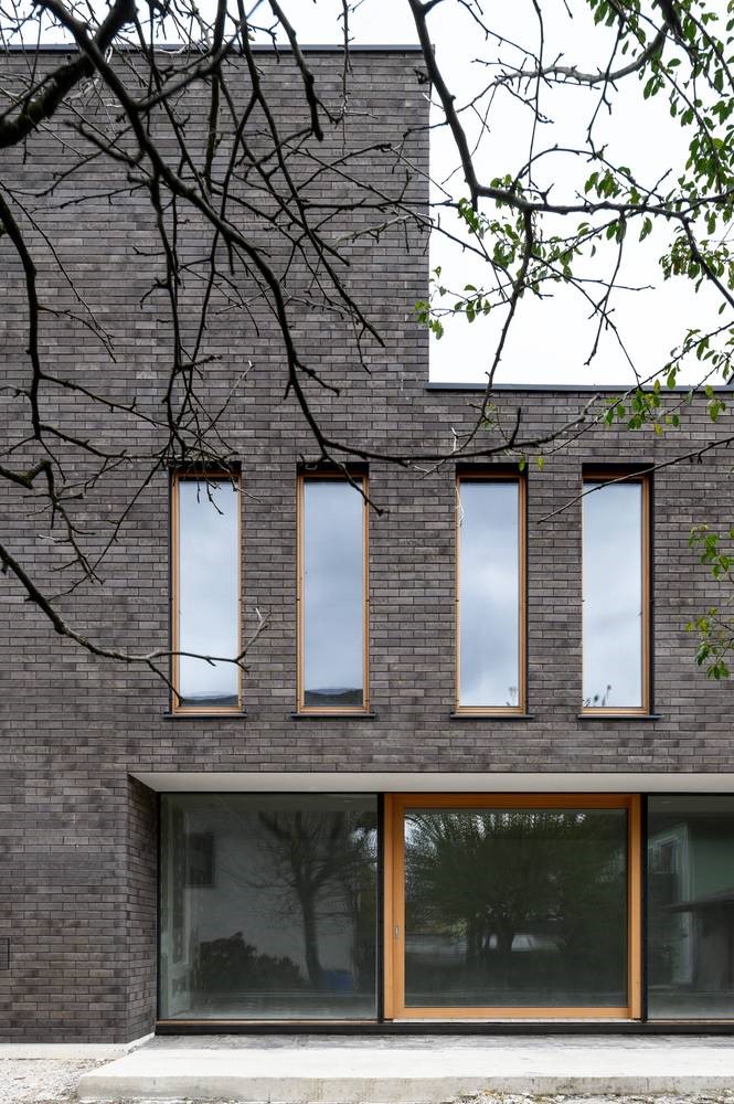 The Double Brick House by Arhitektura in Ljubljana, Slovenia The Double Brick House by Arhitektura in Ljubljana, Slovenia