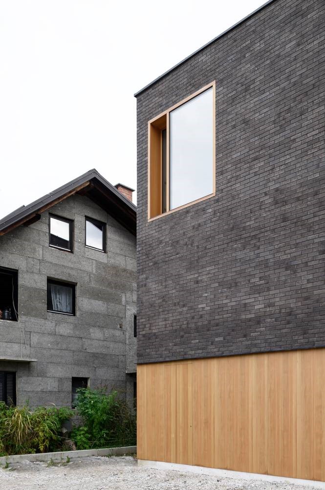 The Double Brick House by Arhitektura in Ljubljana, Slovenia The Double Brick House by Arhitektura in Ljubljana, Slovenia