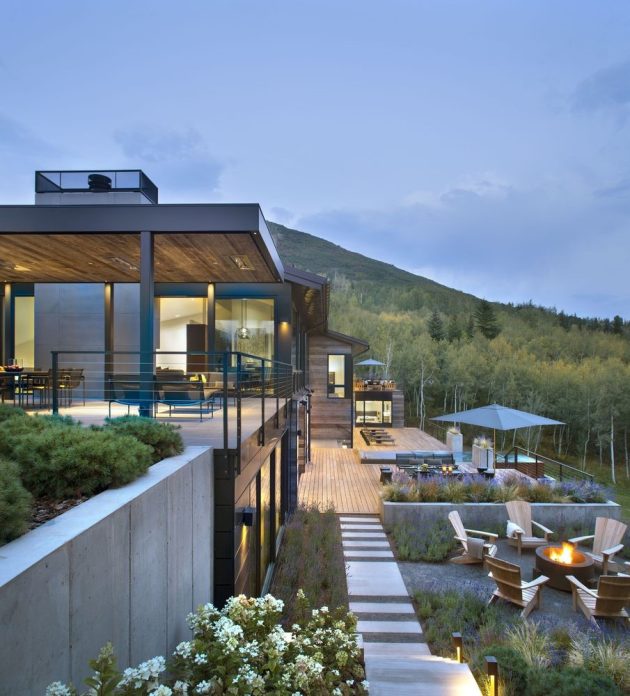 The Lookout House by Rowland + Broughton Architecture in Aspen, Colorado