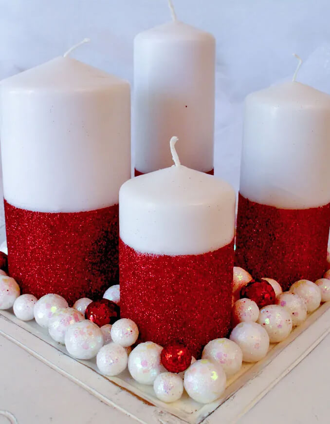 16 Fantastic DIY Christmas Candles You Can Make And Gift