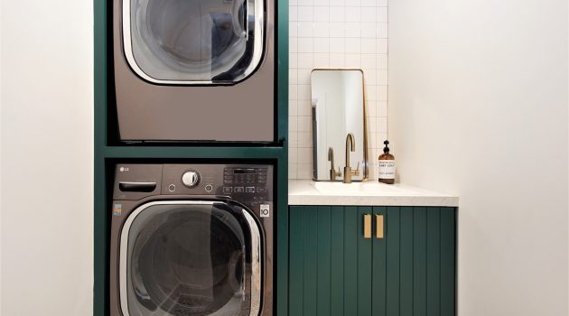 16 Practically Elegant Scandinavian Laundry Room Interior Designs