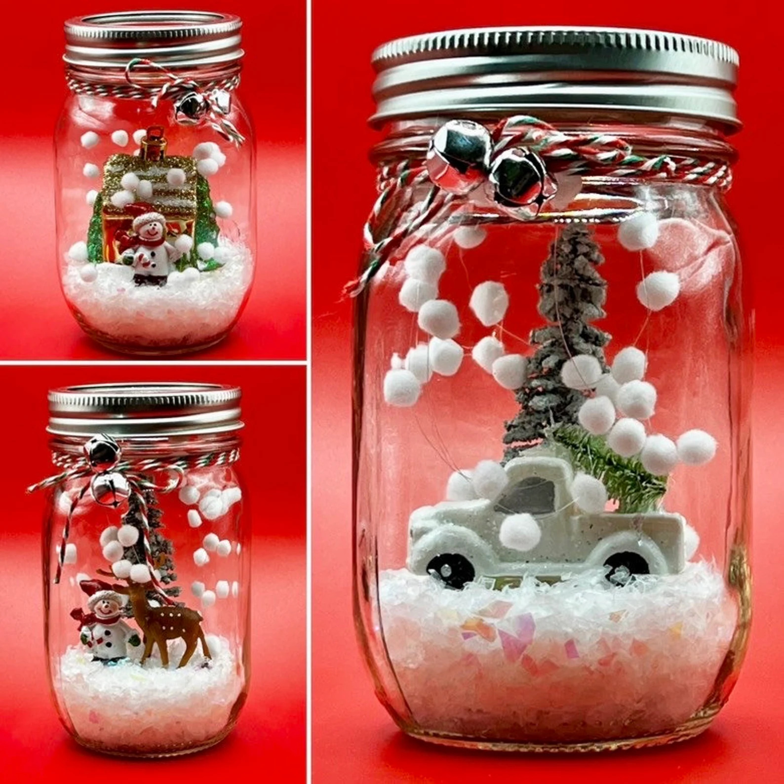 18 Fantastic Christmas Mason Jar Decorations For Your Table Décor