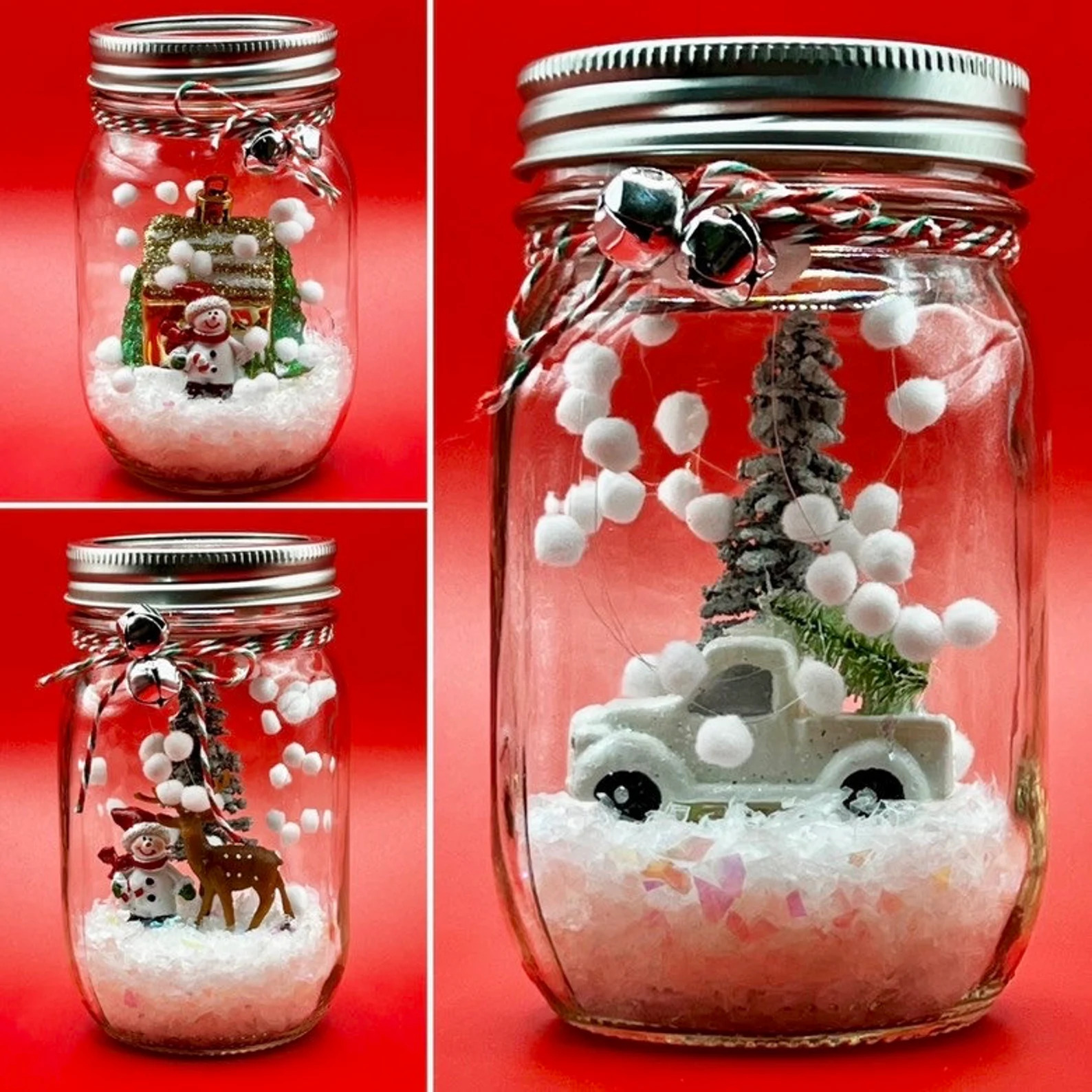 18 Fantastic Christmas Mason Jar Decorations For Your Table Décor 18 Fantastic Christmas Mason Jar Decorations For Your Table Décor