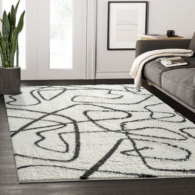 BLACK AND WHITE RUG: THE MUST FOR A CHIC AND GRAPHIC DECOR!
