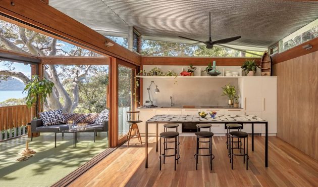 Balmy Palmy House by CplusC Architectural Workshop in Palm Beach, Australia