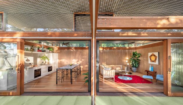Balmy Palmy House by CplusC Architectural Workshop in Palm Beach, Australia