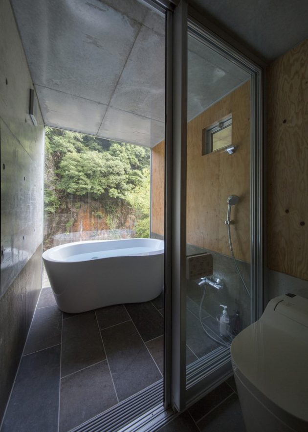 Cliff House by PLANET Creations in Tenkawa, Japan