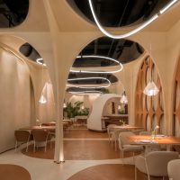 M11 Huayang Restaurant by Linkchance Architects in Changzhou, China