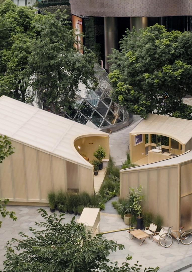 PARKLIFE by TEAM_BLDG: A Micro-Park Installation Reimagining “Home” in Downtown Shanghai PARKLIFE by TEAM_BLDG: A Micro-Park Installation Reimagining “Home” in Downtown Shanghai
