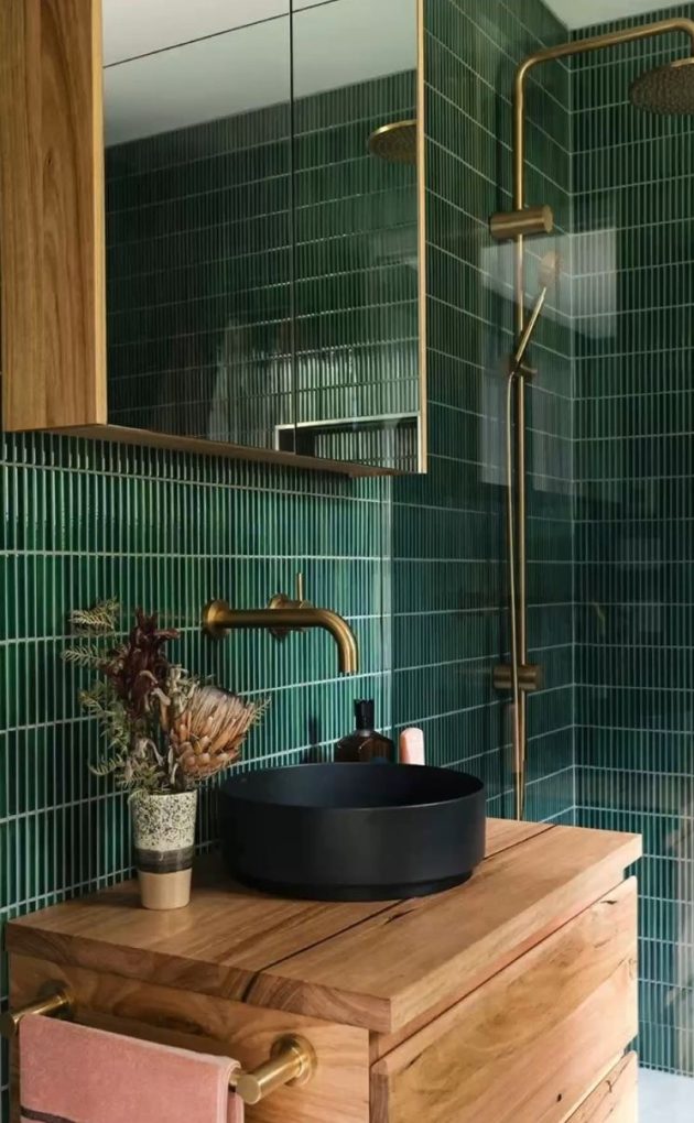 The trend for colorful bathrooms - Atmospheres that will surprise you!