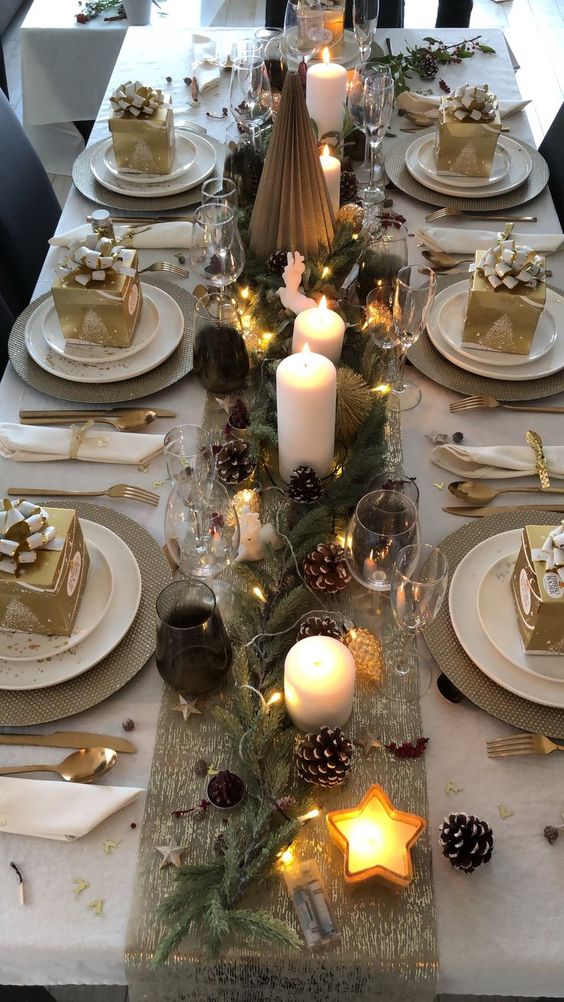 New Year's table decoration: our tips & inspirations