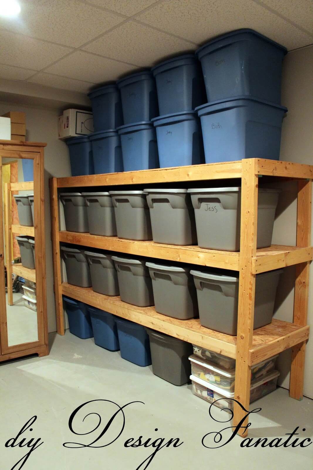 10 Super Simple DIY Garage Shelves You Can Build In a Couple of Hours