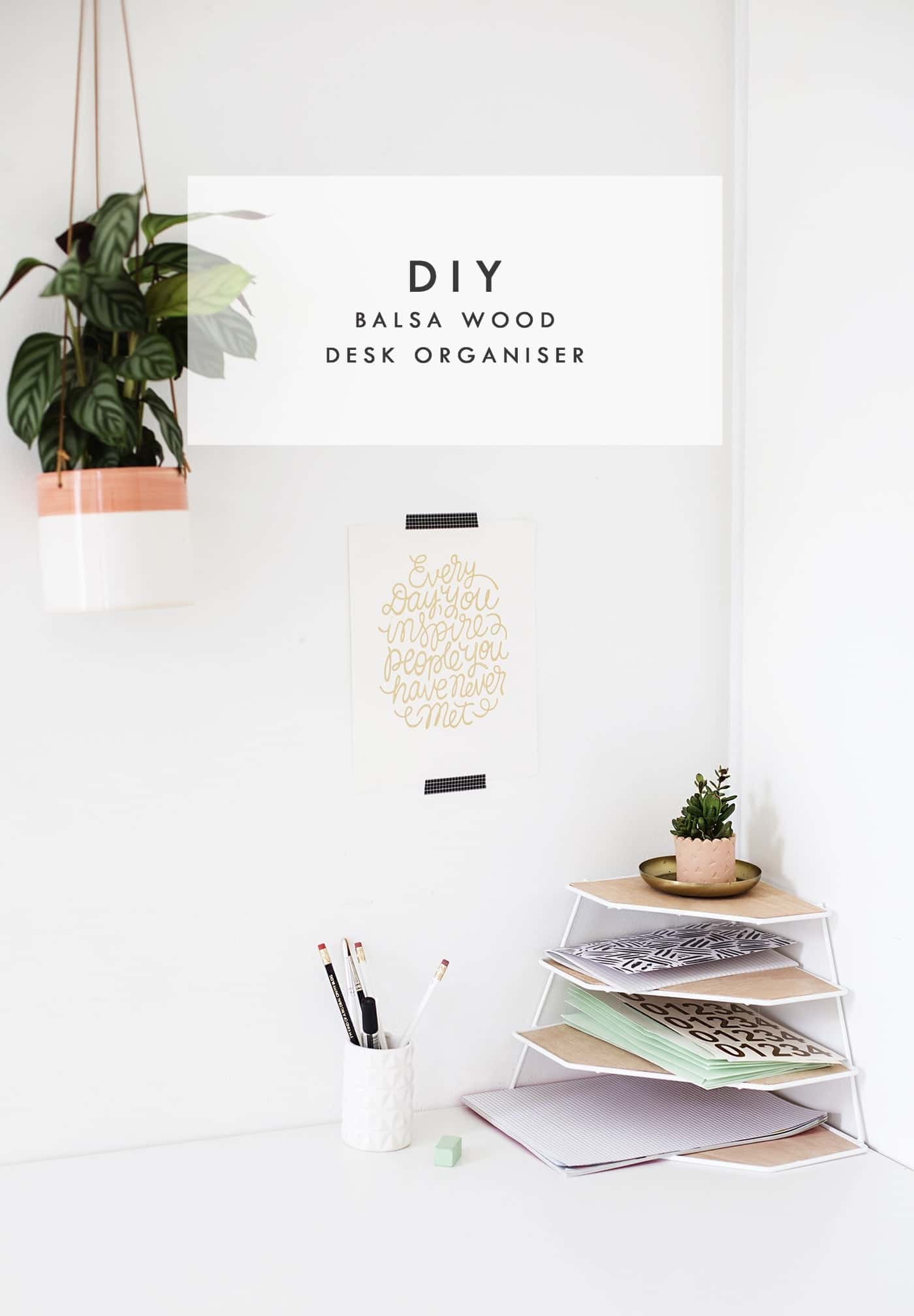 15 Simple & Practical DIY Desk Organizer Tutorials 15 Simple & Practical DIY Desk Organizer Tutorials