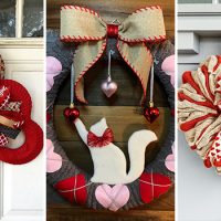 16 Valentine’s Day Wreath Designs To Decorate Your Home With Love