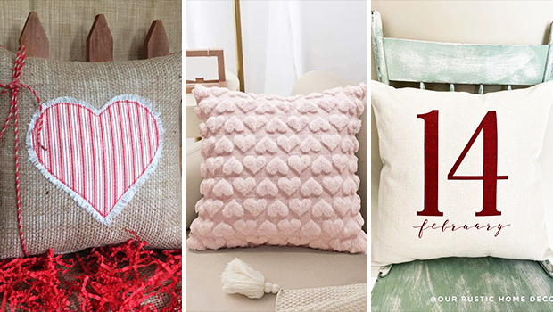 17 Ravishing Valentine’s Day Pillow Designs That Will Bring Love To Any Space