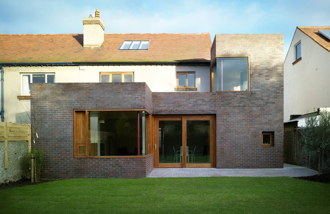 Brick Thickness by A2 Architects in Dublin, Ireland Brick Thickness by A2 Architects in Dublin, Ireland