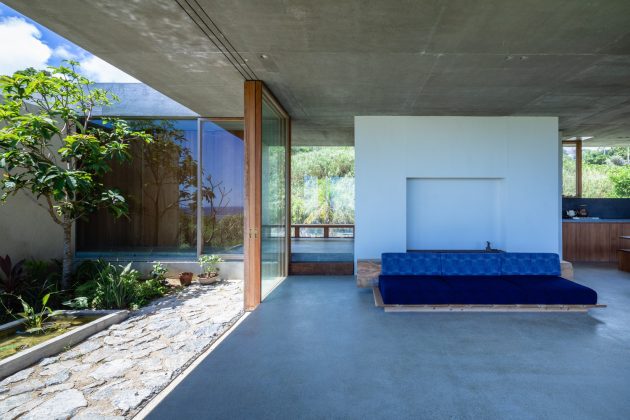House in Tamagusuku by Studio Cochi Architects in Nanjo, Japan