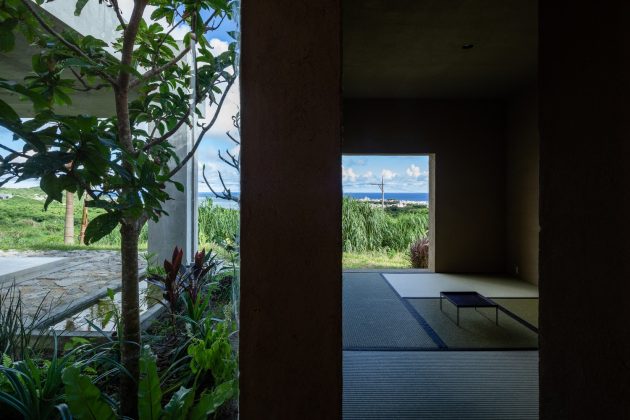 House in Tamagusuku by Studio Cochi Architects in Nanjo, Japan