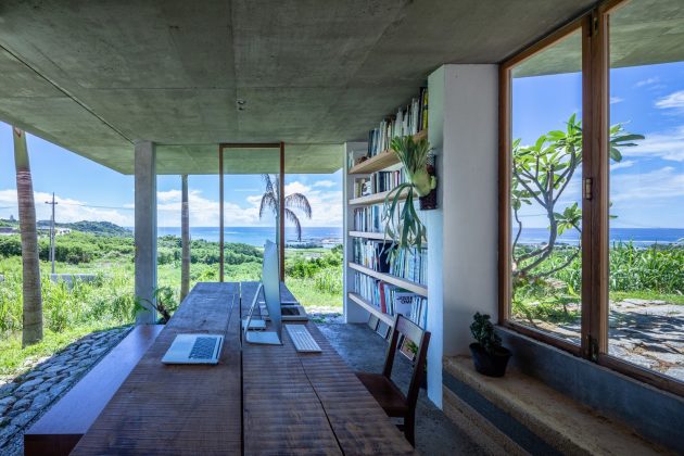 House in Tamagusuku by Studio Cochi Architects in Nanjo, Japan
