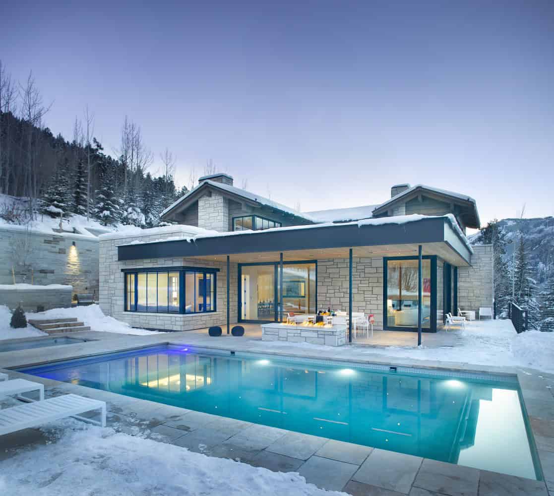 Mountain Retreat by Rowland + Broughton Architecture in Aspen, Colorado Mountain Retreat by Rowland + Broughton Architecture in Aspen, Colorado