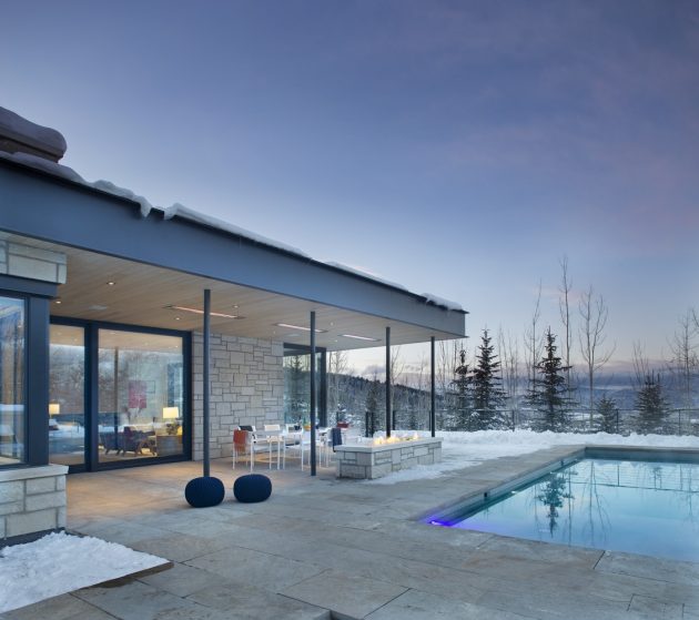 Mountain Retreat by Rowland + Broughton Architecture in Aspen, Colorado