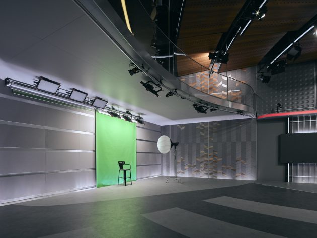 Multi-purpose broadcast and event studio for Anadolu agency by BAB Architects