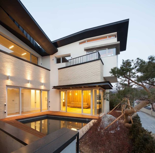 Naegok V House by jhy architect & associates in Seoul, South Korea
