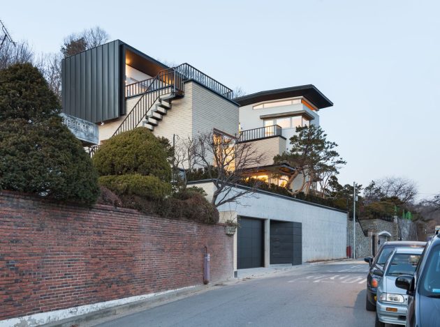 Naegok V House by jhy architect & associates in Seoul, South Korea