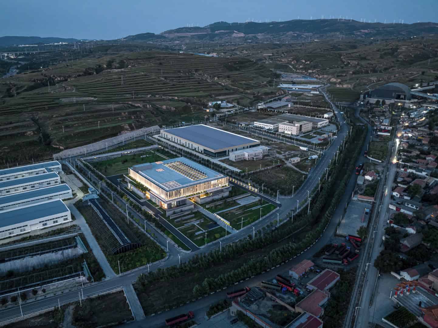 Ningwu Oatmeal Factory by JSPA Design in China Ningwu Oatmeal Factory by JSPA Design in China