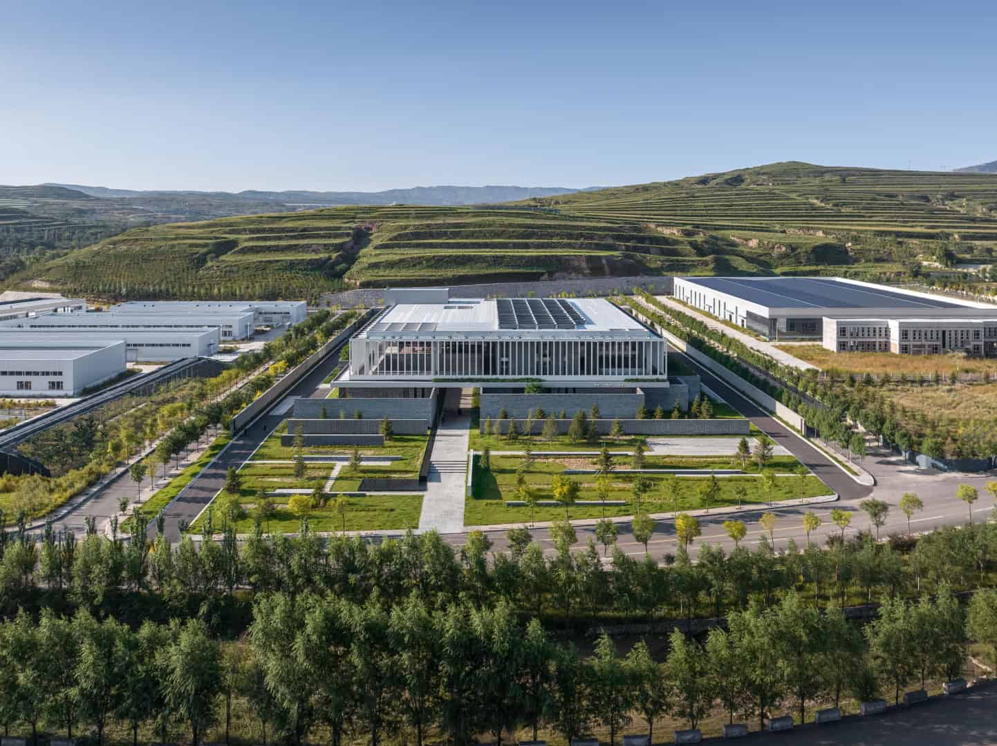 Ningwu Oatmeal Factory by JSPA Design in China Ningwu Oatmeal Factory by JSPA Design in China