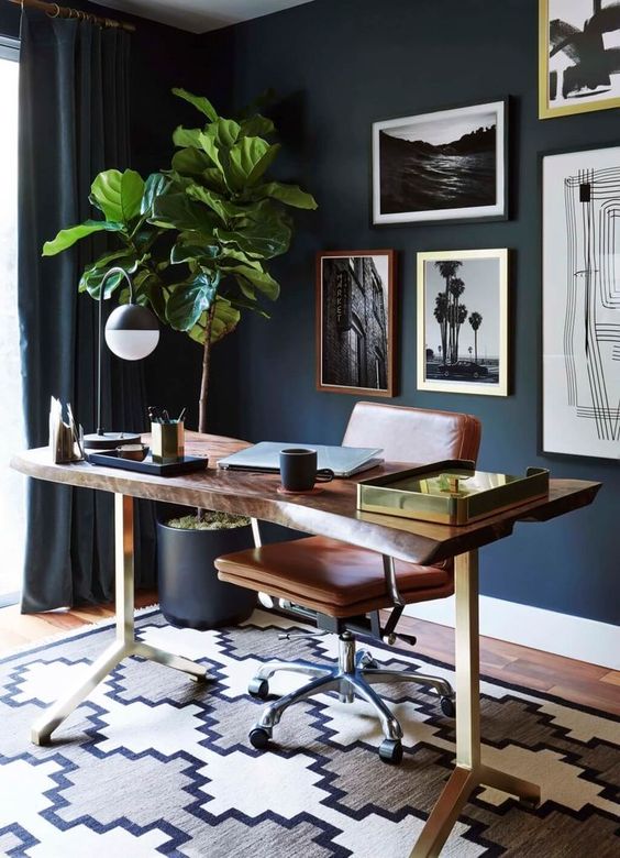 Navy blue decor - why do you need to use it in your space and colors that match with navy blue color