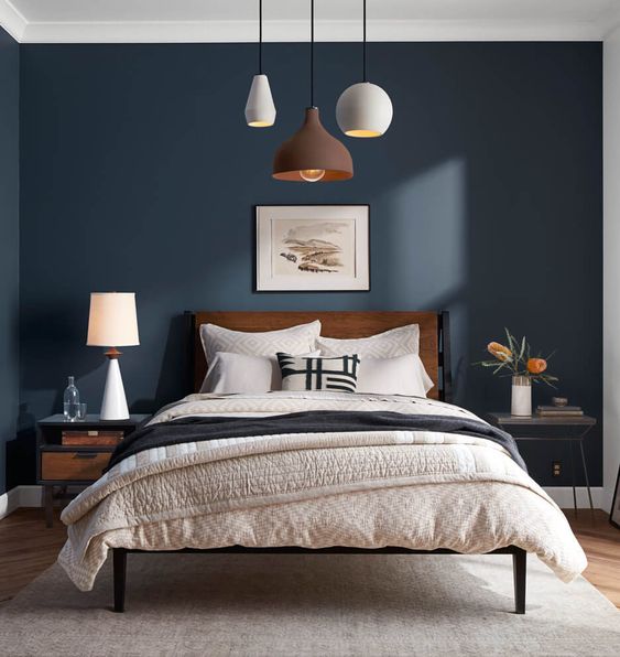 Navy blue decor - why do you need to use it in your space and colors that match with navy blue color