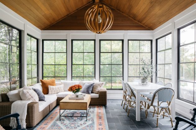Transitional Sunroom Designs: 15 Inspiring Interiors for Your Home