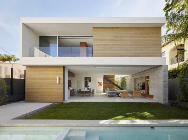 Crescent Drive by Ehrlich Yanai Rhee Chaney Architects in Beverly Hills, California