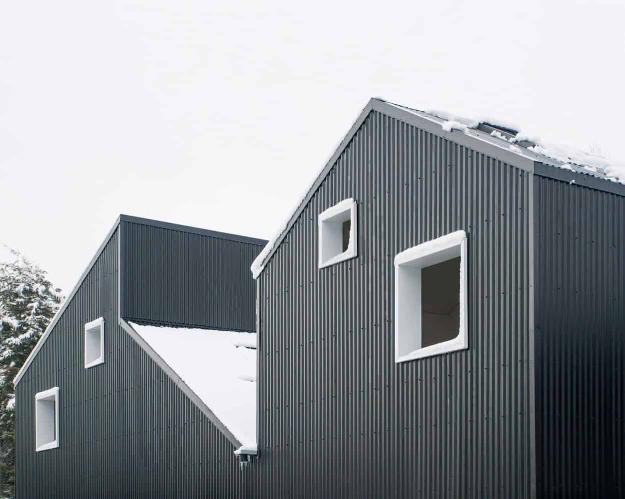 Domesticated Mountain Housing Complex by Estudio Botteri-Connell in Argentina Domesticated Mountain Housing Complex by Estudio Botteri-Connell in Argentina