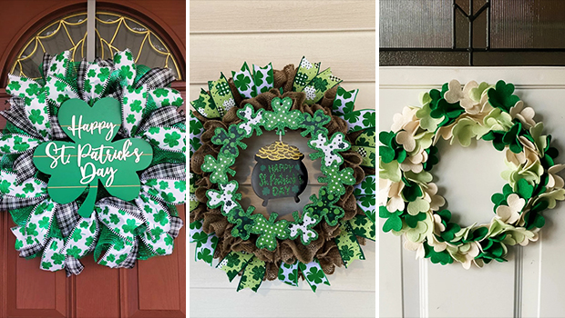 Get into the Irish Spirit: 15 St. Patrick’s Day Wreath Designs