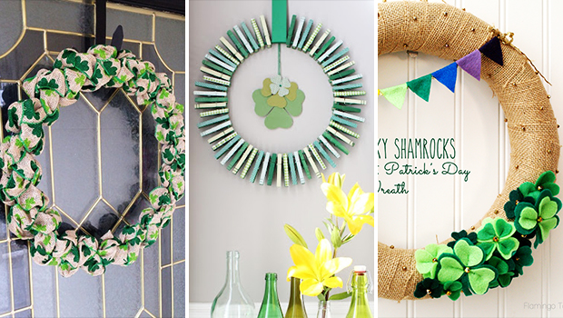 Make Your Own Luck: 15 DIY St. Patrick’s Day Wreath Ideas to Try