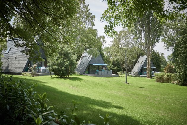 Zen Garden Resort Zanka by Másfél Építész Stúdió in Hungary