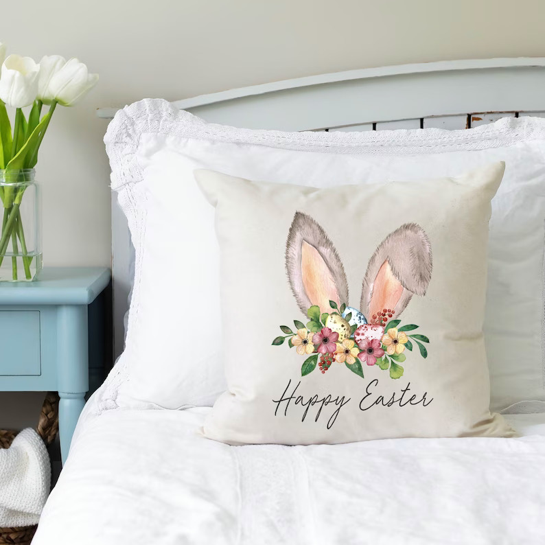 15 Cute and Colorful Easter Pillow Designs to Brighten Your Home