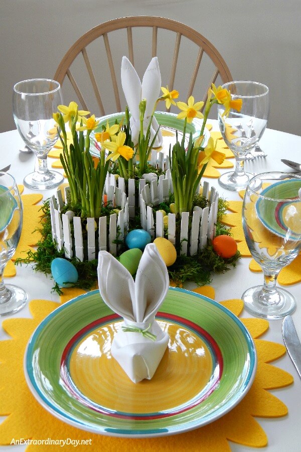 15 DIY Easter Centerpiece Ideas That Will Make Your Table Pop