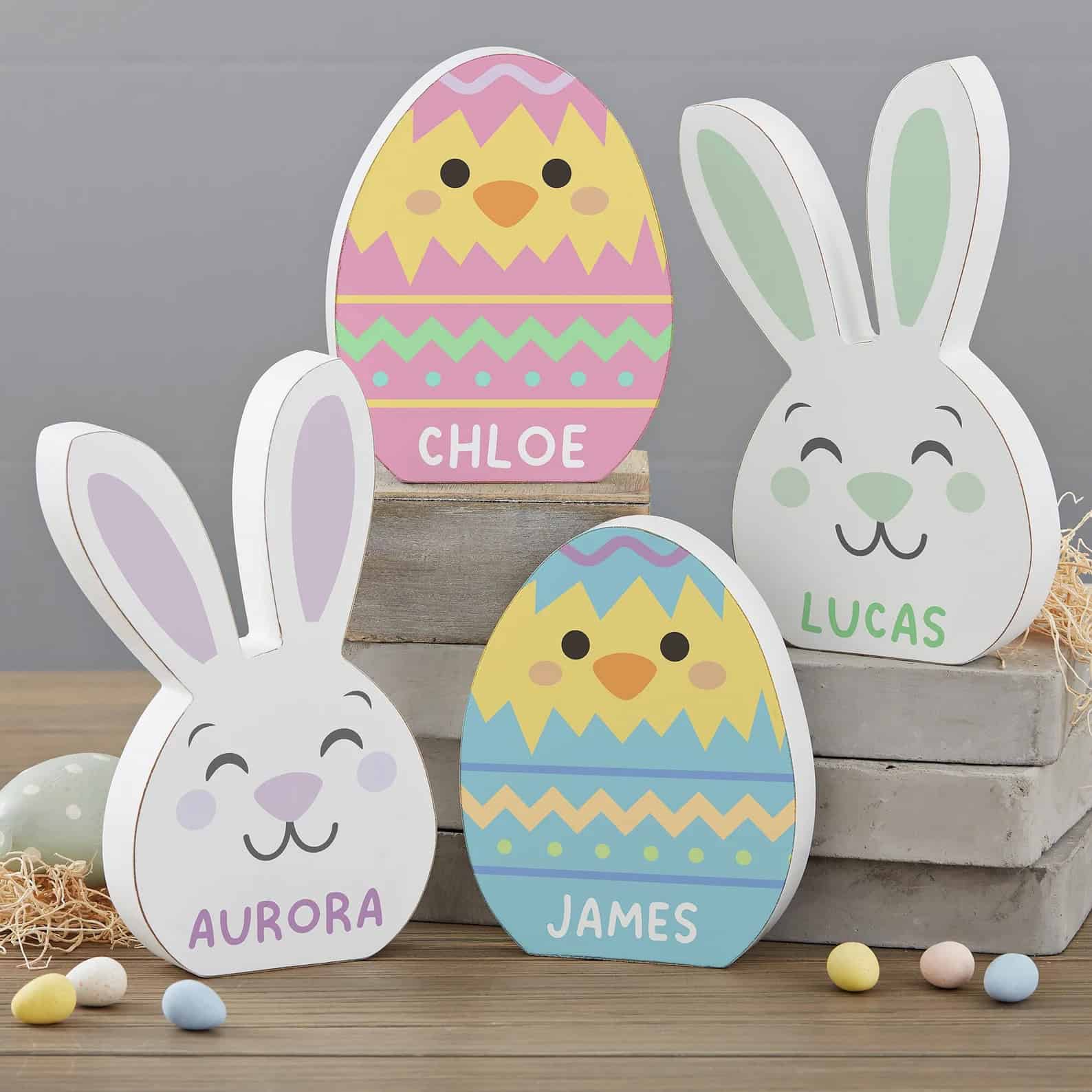 10. Easter Character Personalized Shelf Decorations 10. Easter Character Personalized Shelf Decorations
