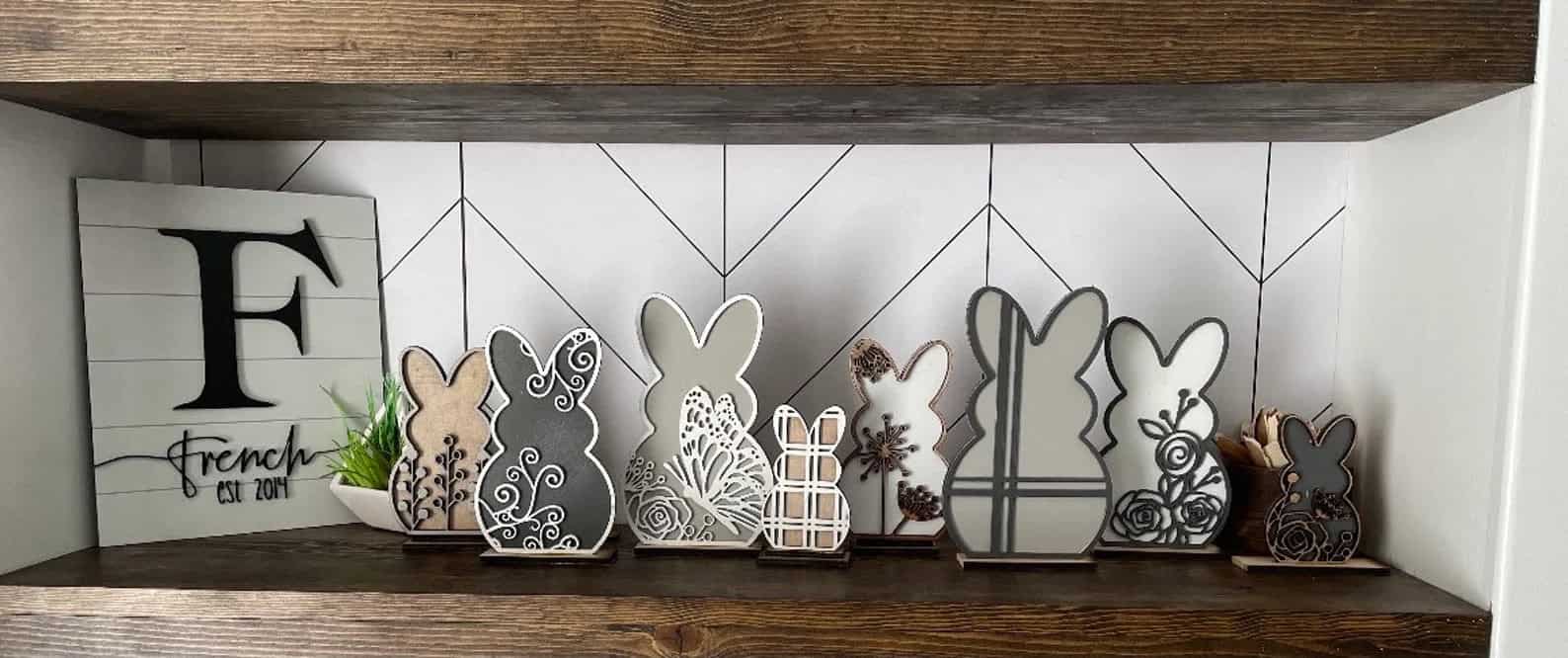 11. Decorative Easter Bunnies 11. Decorative Easter Bunnies