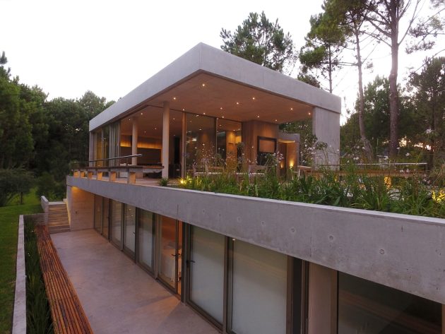 House with ten pines by Estudio Frolik in Pinamar, Argentina