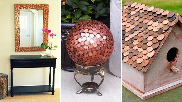 Making Cents of Home Décor: 15 DIY Ideas with Pennies