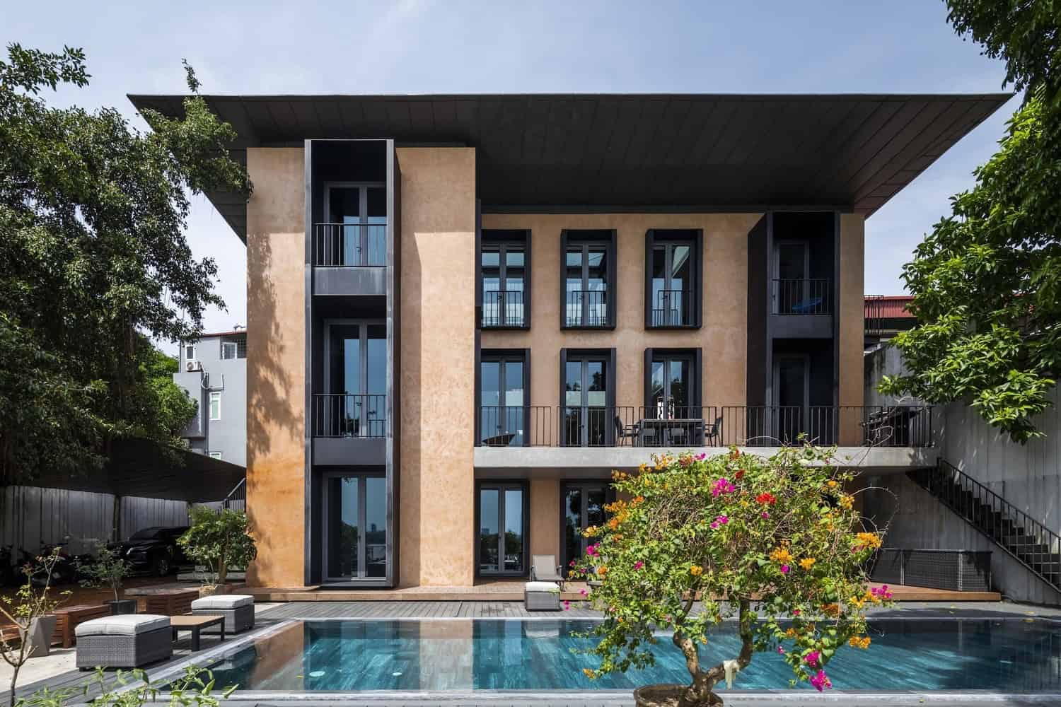 Pi House by D&P Associates in Bgoc Thuy, Vietnam Pi House by D&P Associates in Bgoc Thuy, Vietnam